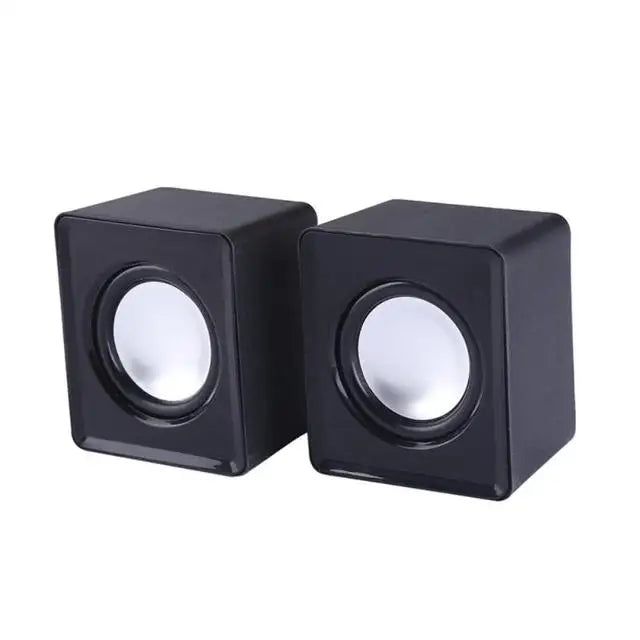 AyeBeau USB Computer Speaker | 2.0 Stereo Desktop Soundbar for PC Laptop